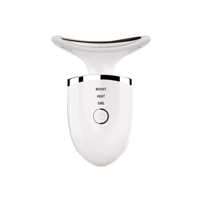 Colour light beauty neck instrument red and blue light lifting and firming facial beauty instrument face massager