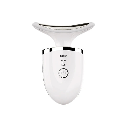Colour light beauty neck instrument red and blue light lifting and firming facial beauty instrument face massager