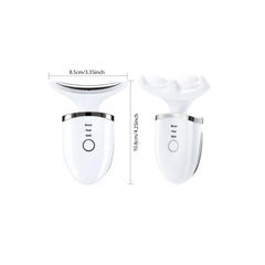 Colour light beauty neck instrument red and blue light lifting and firming facial beauty instrument face massager
