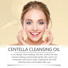 100ml Eelhoe Centella Lightweight Cleansing Oil Gentle Quick Removal Eye Lip Skin Barrier Moisture Lock Non Dry Fast Rinse Care