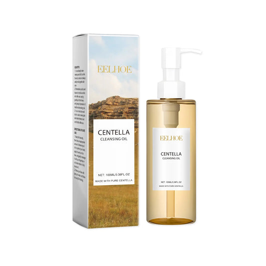 100ml Eelhoe Centella Lightweight Cleansing Oil Gentle Quick Removal Eye Lip Skin Barrier Moisture Lock Non Dry Fast Rinse Care