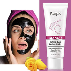 2025 RtopR Mango Exfoliating Cream Deep Cleansing Gel Moisturizer Brightening Facial Scrub Skin Care