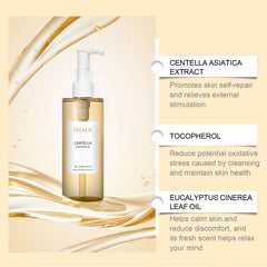 100ml Eelhoe Centella Lightweight Cleansing Oil Gentle Quick Removal Eye Lip Skin Barrier Moisture Lock Non Dry Fast Rinse Care