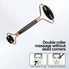 Ice surface roller set - Facial skin care ice roller set, facial massage tools, silicone ice surface roller, gua sha board.