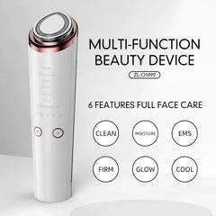 Wholesale Price 6 in 1 Hot Cold Beauty Device Face Neck Lifting Massager Best Skin Care Machine for Skin Tightening Anti Wrinkle